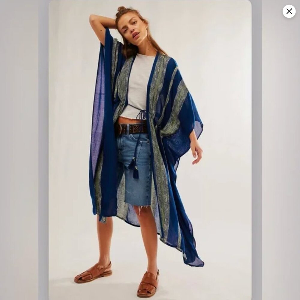 Free people emerald coast kimono
